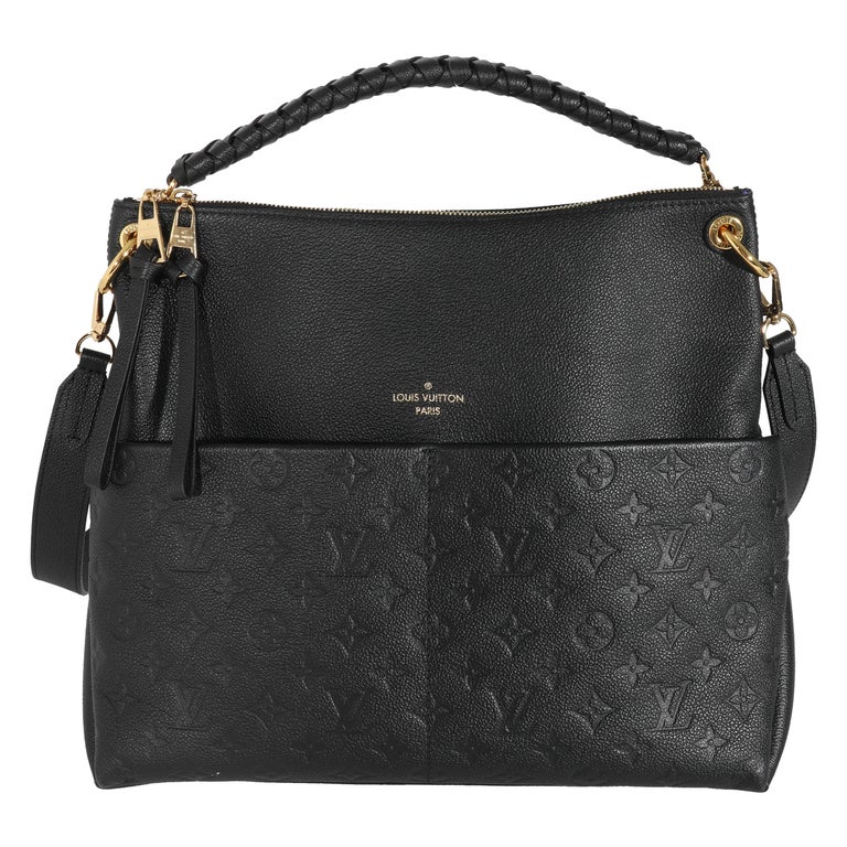 Louis Vuitton Maida Hobo Monogram Empreinte Handbag Black - Excellent  Condition!