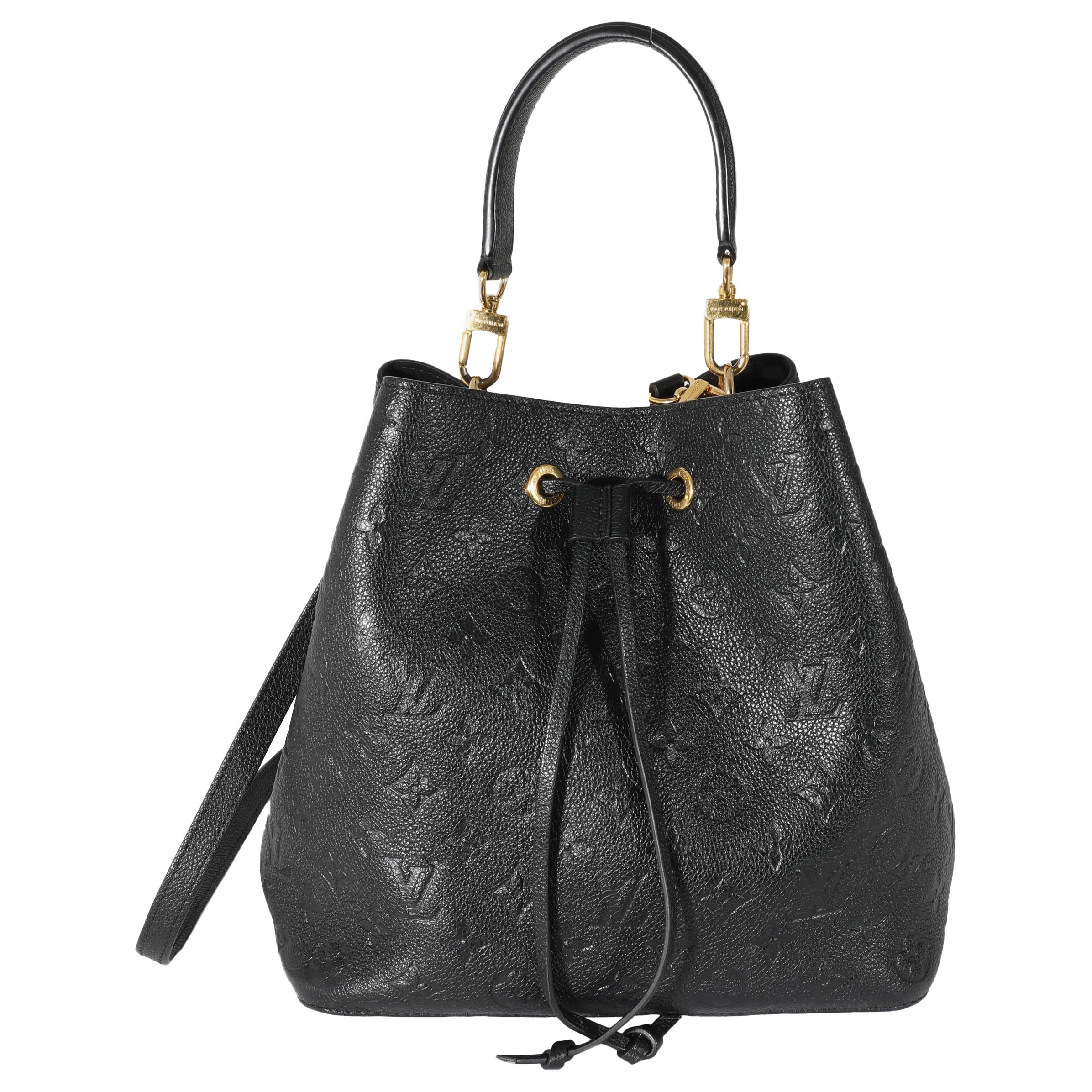 Louis Vuitton 2021 Black/Beige Empreinte Leather Monogram Giant Favorite MM  Bag For Sale at 1stDibs