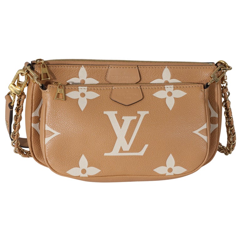 Louis Vuitton Multi Pochette Accessoires Stardust Monogram Empreinte Leather  at 1stDibs