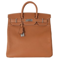 Hermes Oro Togo HAC Birkin 40 PHW