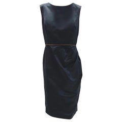 Chanel Black Silk Mini Dress