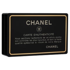 Chanel Minaudière Limited Edition Schwarz Authentizität Karte Gold-Tone Hardware