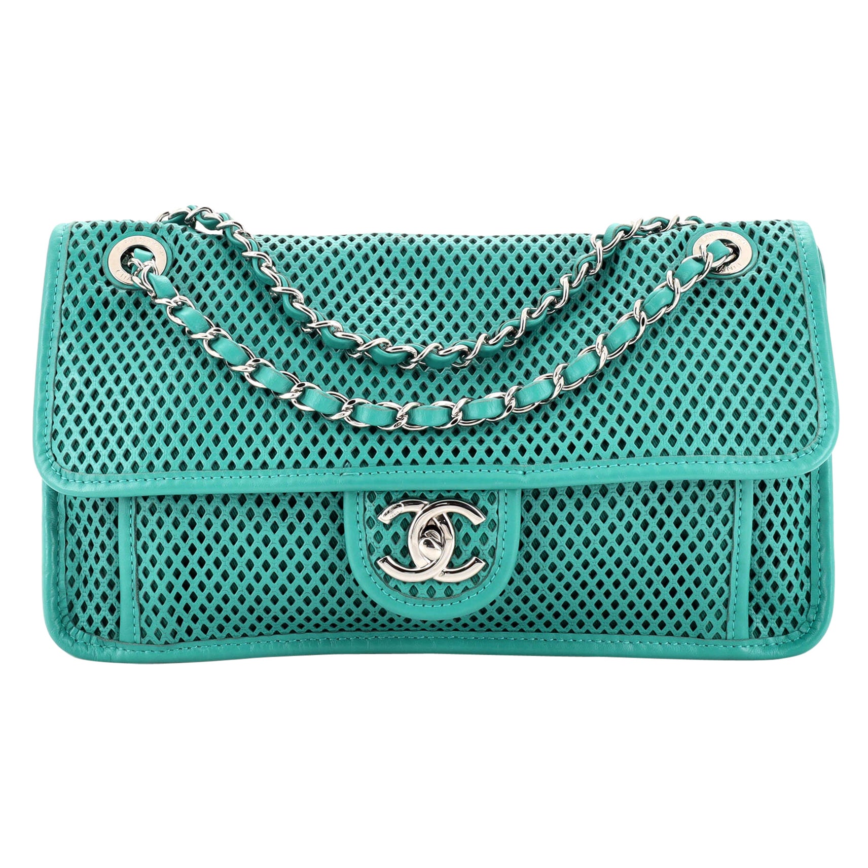 Chanel Up In The Air Flap Bag Perforated For at 1stDibs