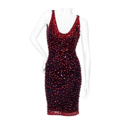 CD Greene Red Crystal Dress