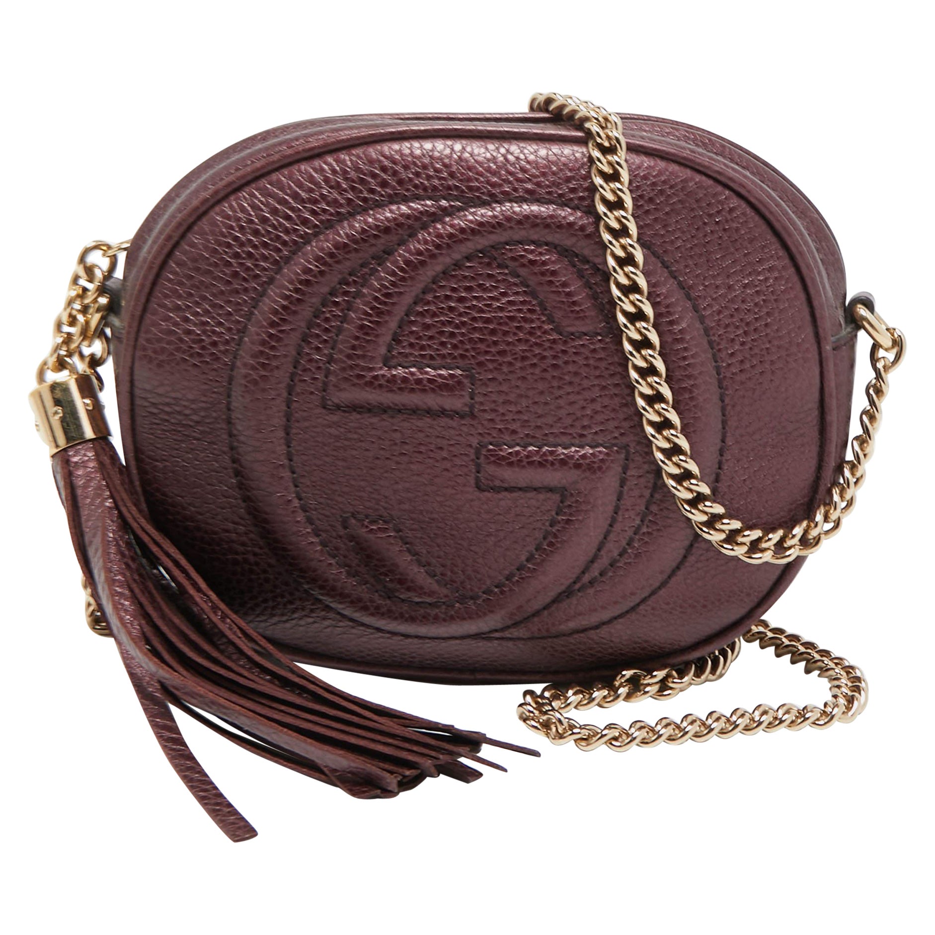 Gucci soho 2025 disco chain bag