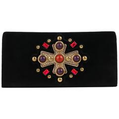 YVES SAINT LAURENT YSL 2005 Collection "Jeweled Sac Venise" Clutch Handbag Purse 4