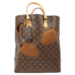 Louis Vuitton Monogram With Holes Hand Tote Bag Comme Des Garcons M40279