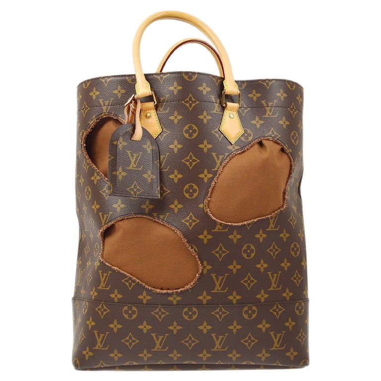 Louis Vuitton Monogram With Holes Hand Tote Bag Comme Des Garcons M40279  For Sale at 1stDibs