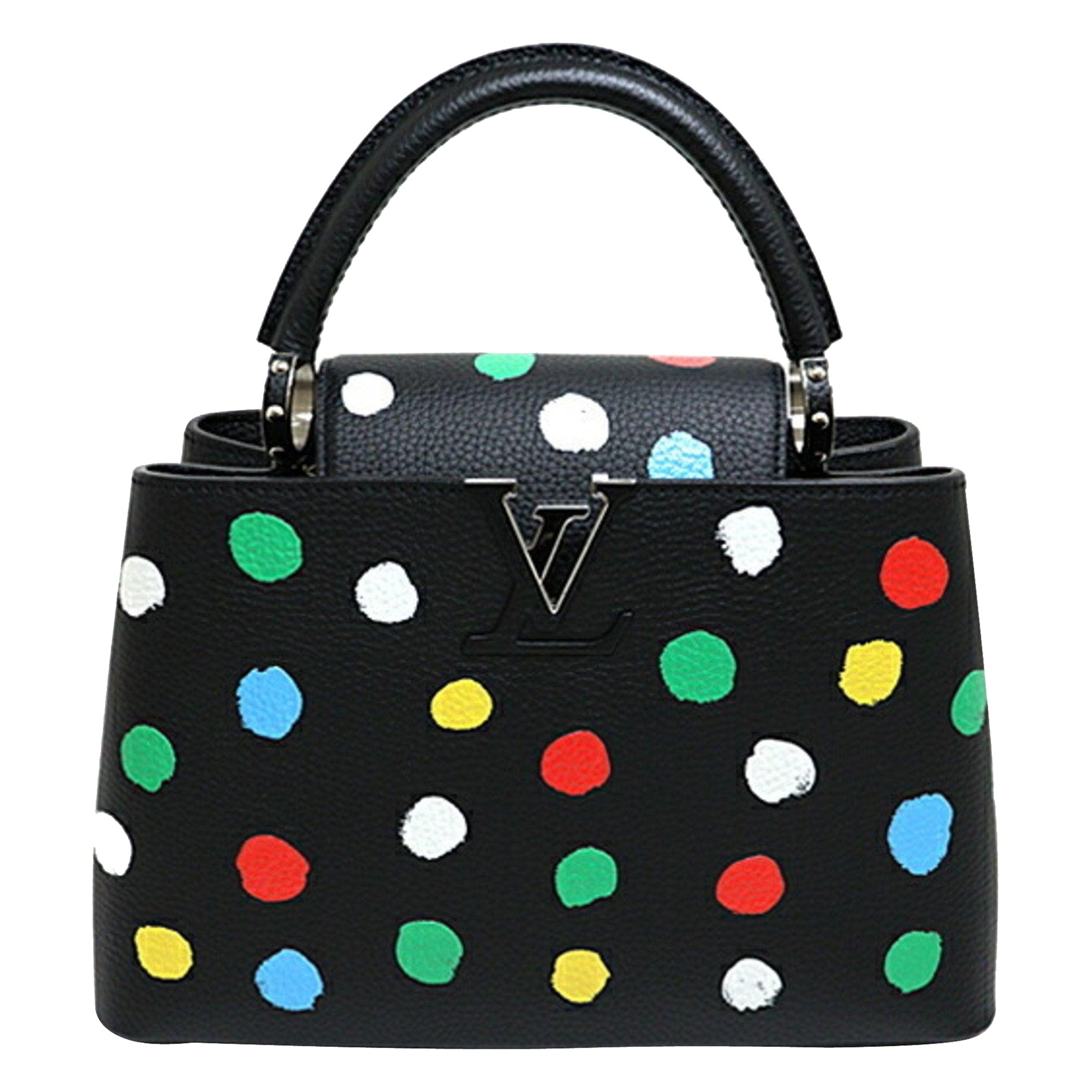 Louis Vuitton LV ?? YK Capucines mm 2way Handbag Yayoi Kusama Shoulder Bag