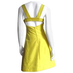 Claude Montana Sculptural Dress With Cutout Back 2