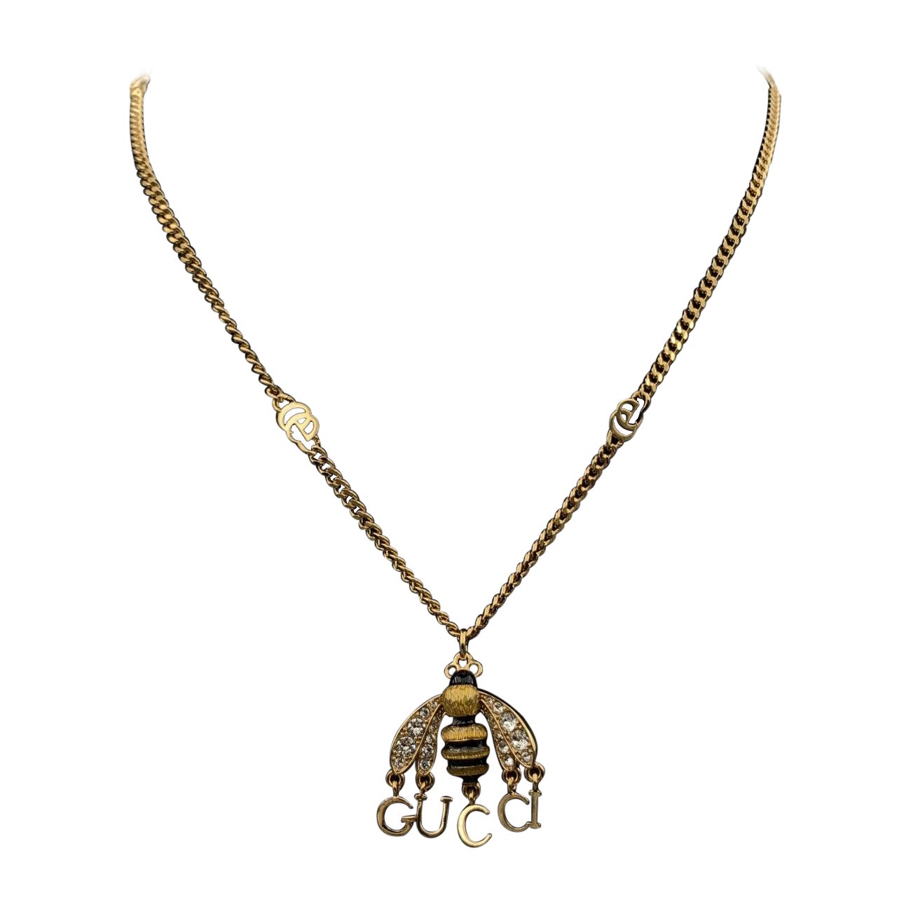 Le Vian Diamond Bee Necklace 1/4 ct tw 14K Honey Gold 18