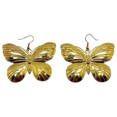 Vintage Preloved Butterfly Statement Earrings