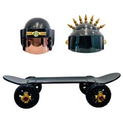 Mawi Ltd Edition Skate Board & Matching Helmets