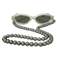 chanel round frame sunglasses
