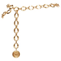 Chanel Women's Logo Buckle Belts - Clothing