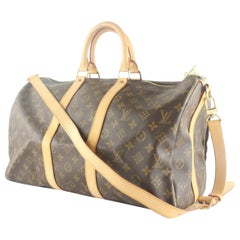 Vintage Louis Vuitton Monogram Weekender Canvas & Leather Travel Bag – Modig