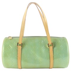 Louis Vuitton Green Monogram Vernis Bedford Barrel Papillon Soufflot 2LK725K