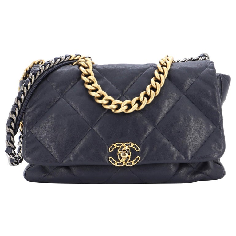 CHANEL, Bags, Chanel 9 Lambskin Quilted Flap Bag In Black