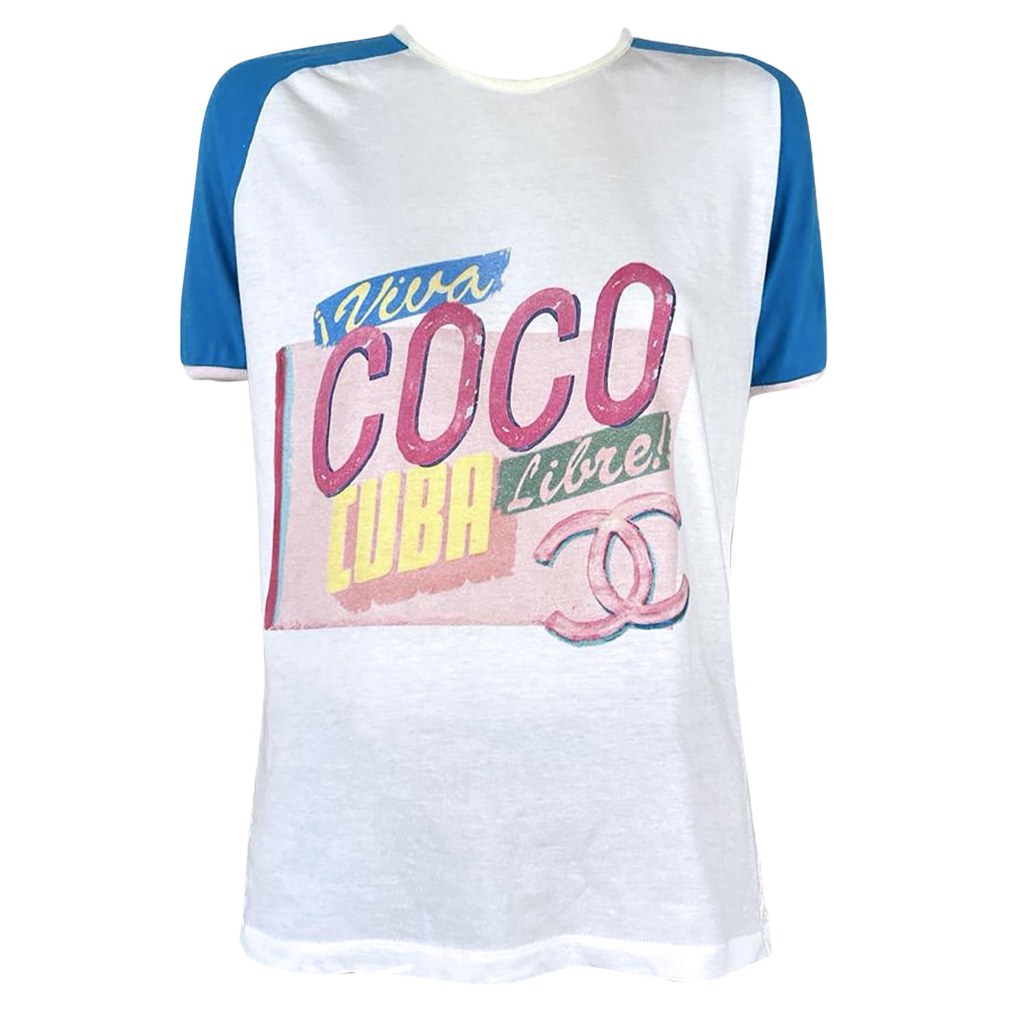 Chanel Coco Cuba Libre CC T-Shirt at 1stDibs