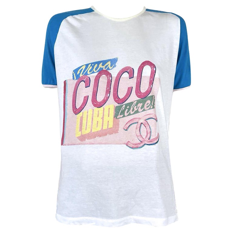 Chanel Cruise 2017 Viva Coco Cuba Libre Limited Edition T-shirt