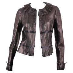 Chanel Leather Jacket - black 3