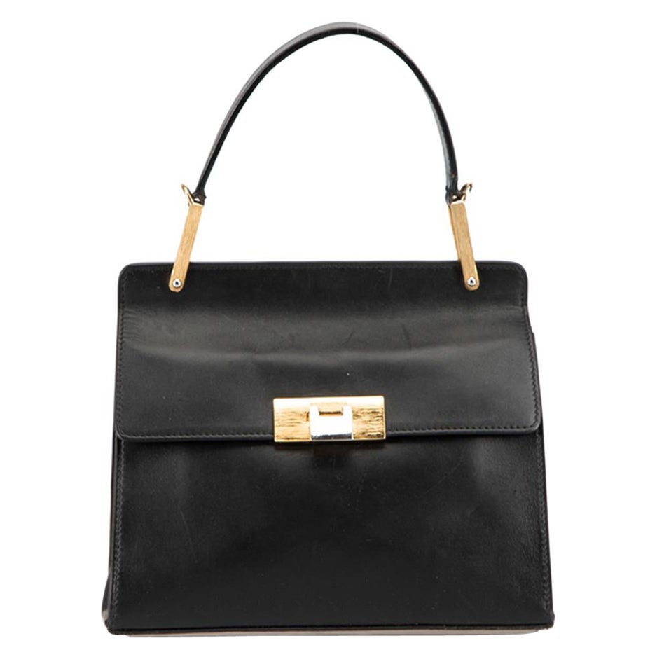 Balenciaga Women's Black Leather Le Dix Handbag