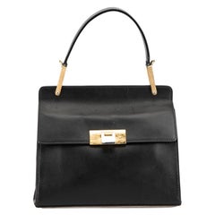 Used Balenciaga Women's Black Leather Le Dix Handbag