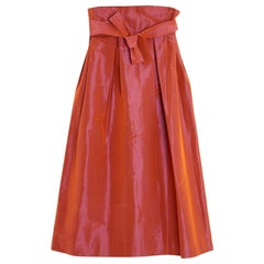 Lacroix Haute Couture silk Faille Skirt FR38/40