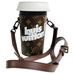 Louis Vuitton Crossbody 'LV' Monogram Coffee Cup Bag By Virgil Abloh
