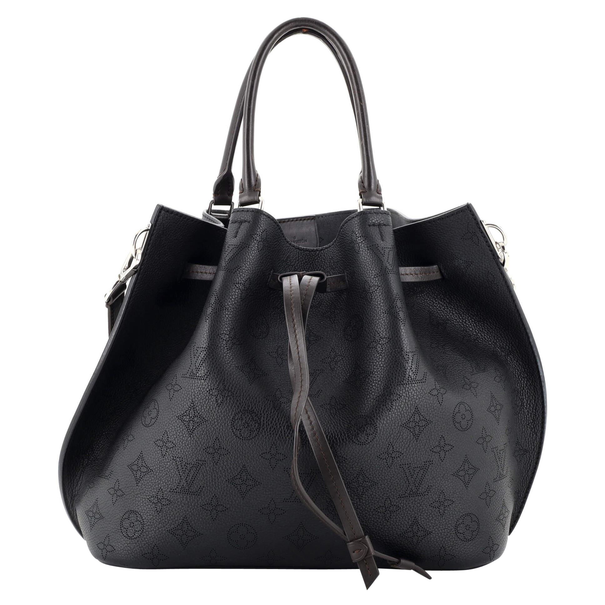Louis Vuitton Girolata Handbag Mahina Leather For Sale