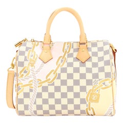 LOUIS VUITTON Speedy Limited Edition Bandouliere 22 Embossed