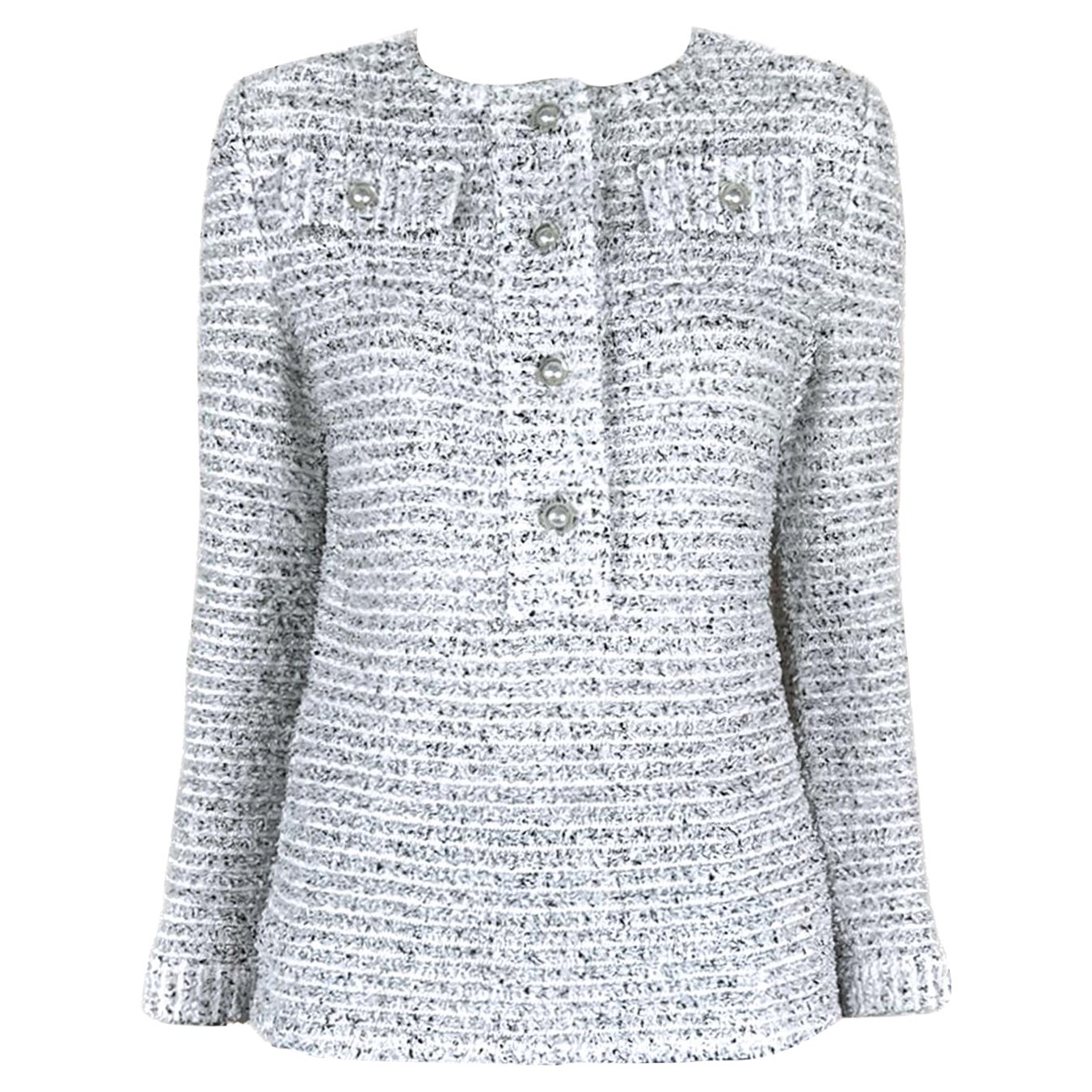 Chanel New Paris/SEOUL Lesage Tweed Jumper