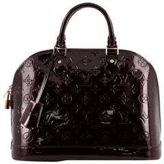 Louis Vuitton Alma Handbag Monogram Vernis PM