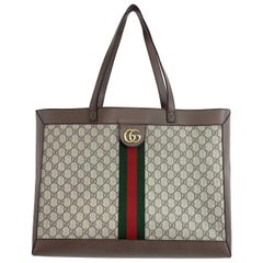 Used Gucci - Ophidia GG Soft Medium Beige / Brown Tote