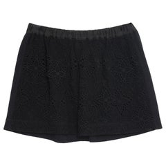 FR38 Skirt Short Black Icons LV