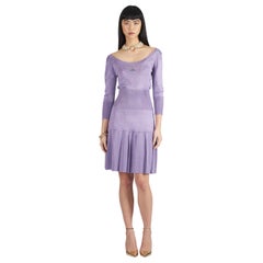 Vivienne Westwood 2012 Purple Metallic Dress
