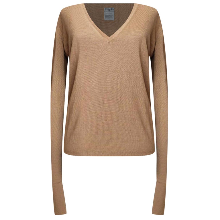 CHANEL Vintage 05A Cambon Line Knit Sweater 38 Top Coco Mark -  Hong  Kong