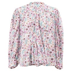 Isabel Marant Étoile Floral Printed Blouse Size M