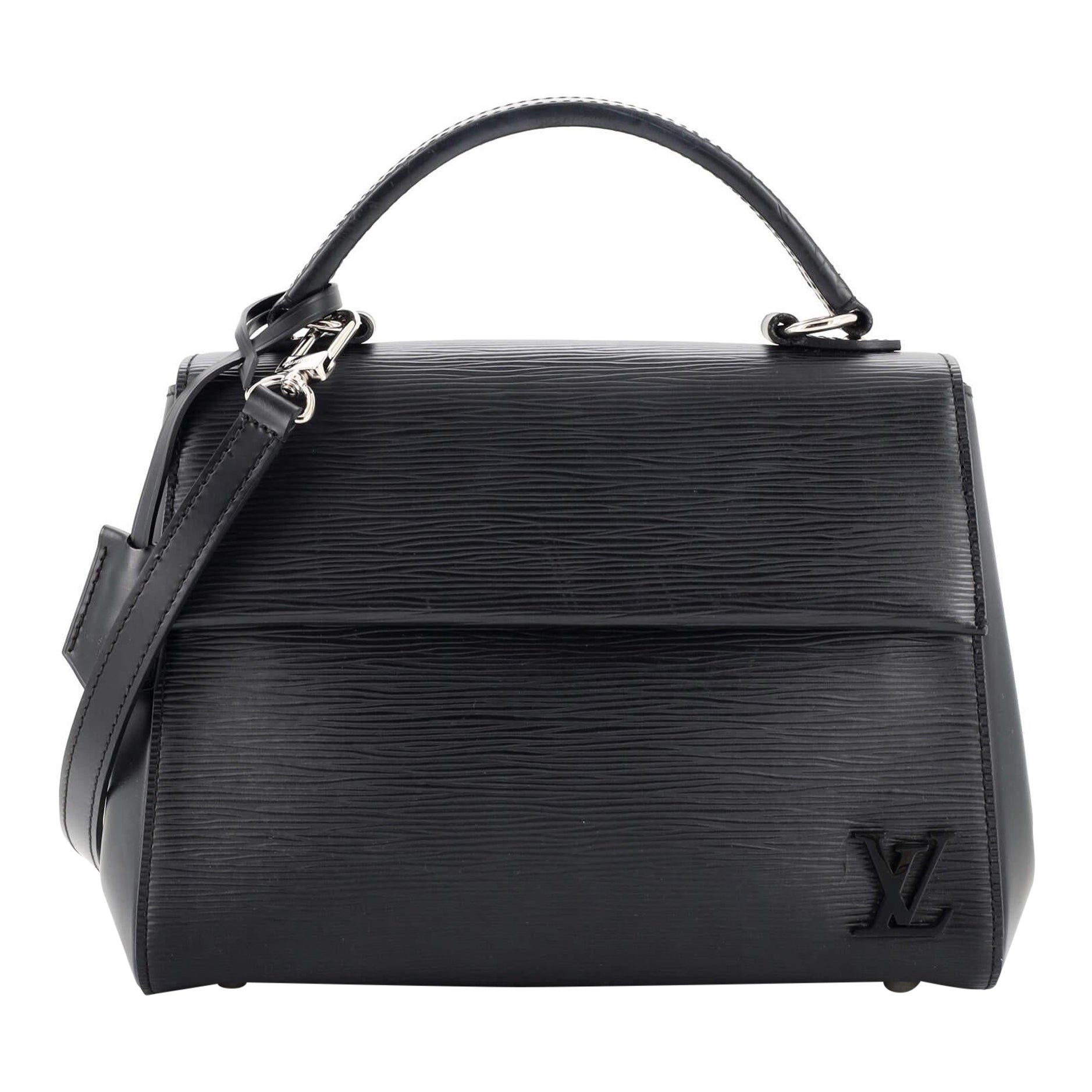 Louis Vuitton Cluny Top Handle Bag Epi Leather BB For Sale at 1stDibs