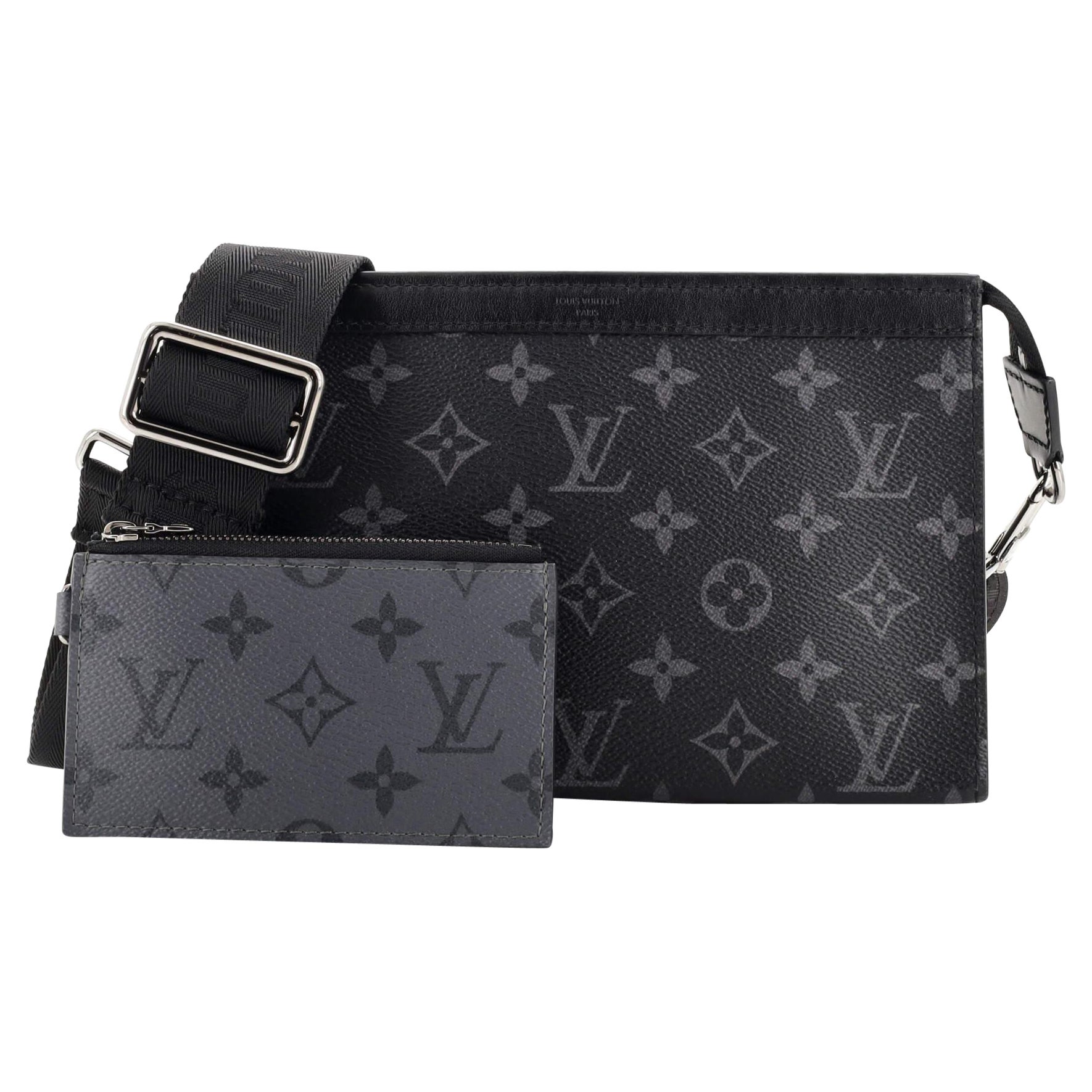 Louis Vuitton - Gaston Wearable Wallet - Leather - Black - Men - Luxury