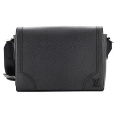 Louis Vuitton New Flap Messenger Bag Taiga Leather
