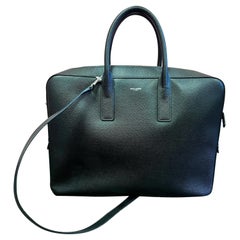 Used Saint Laurent Black Briefcase