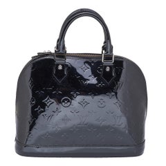 Louis Vuitton Amarante Monogram Vernis Alma BB Bag at 1stDibs