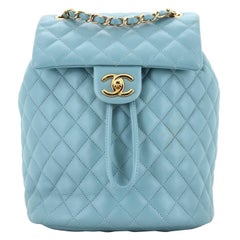 Chanel Small Blue Quilted Lambskin Urban Spirit Backpack by Ann's Fabulous Finds
