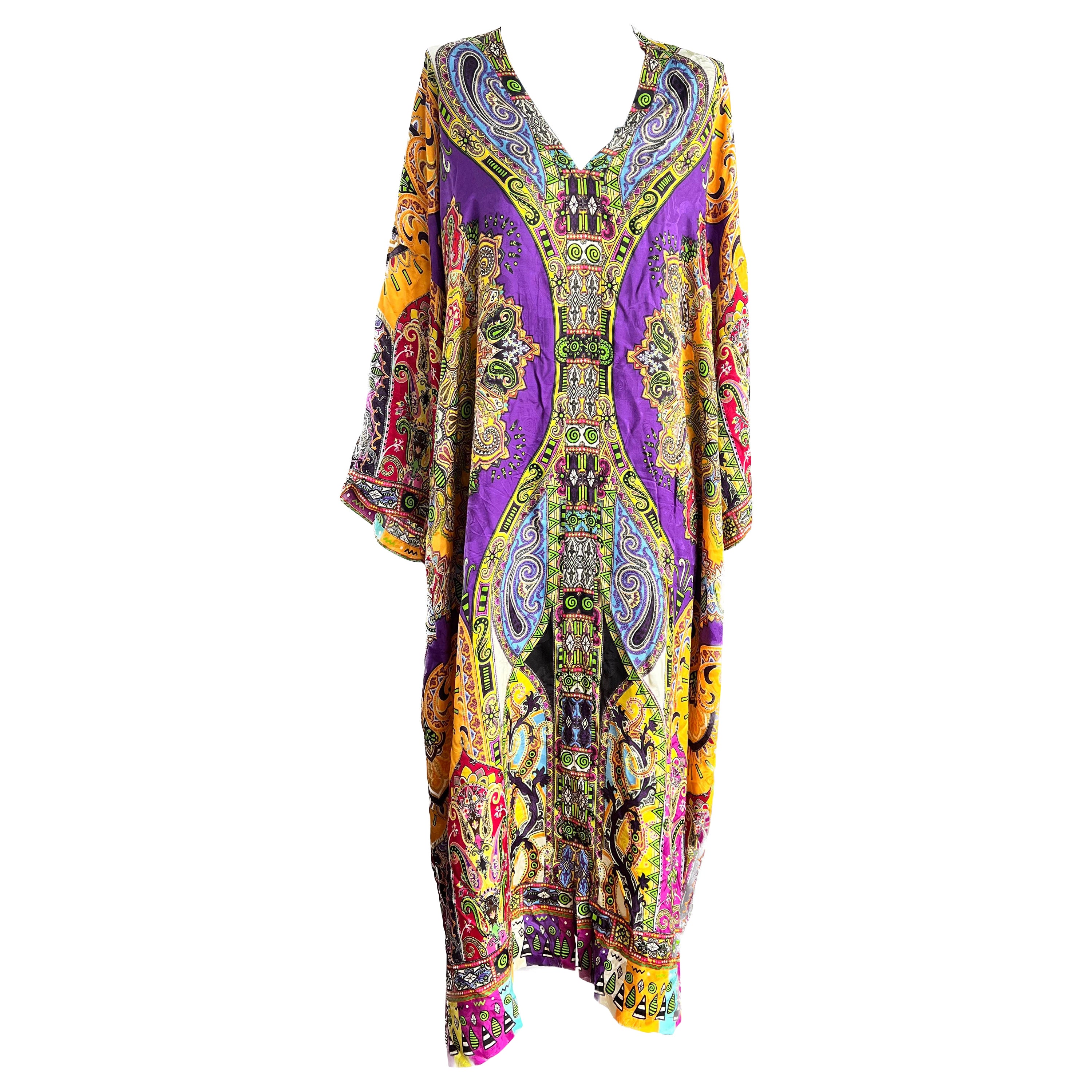 Etro Paisley Kaftan  For Sale