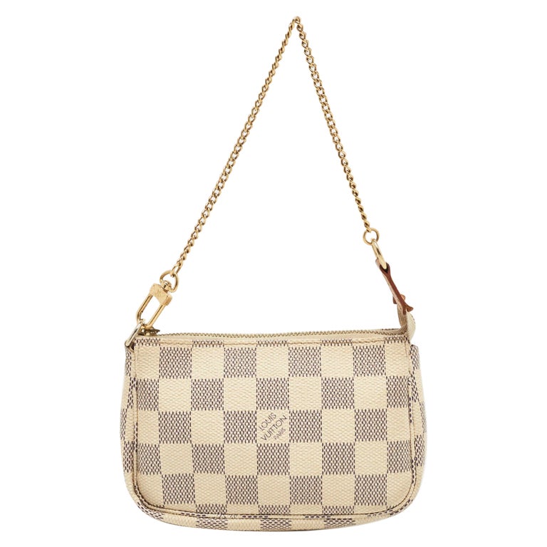 Louis Vuitton Louis Vuitton Damier Azur Mini Pochette Accessoires Bag