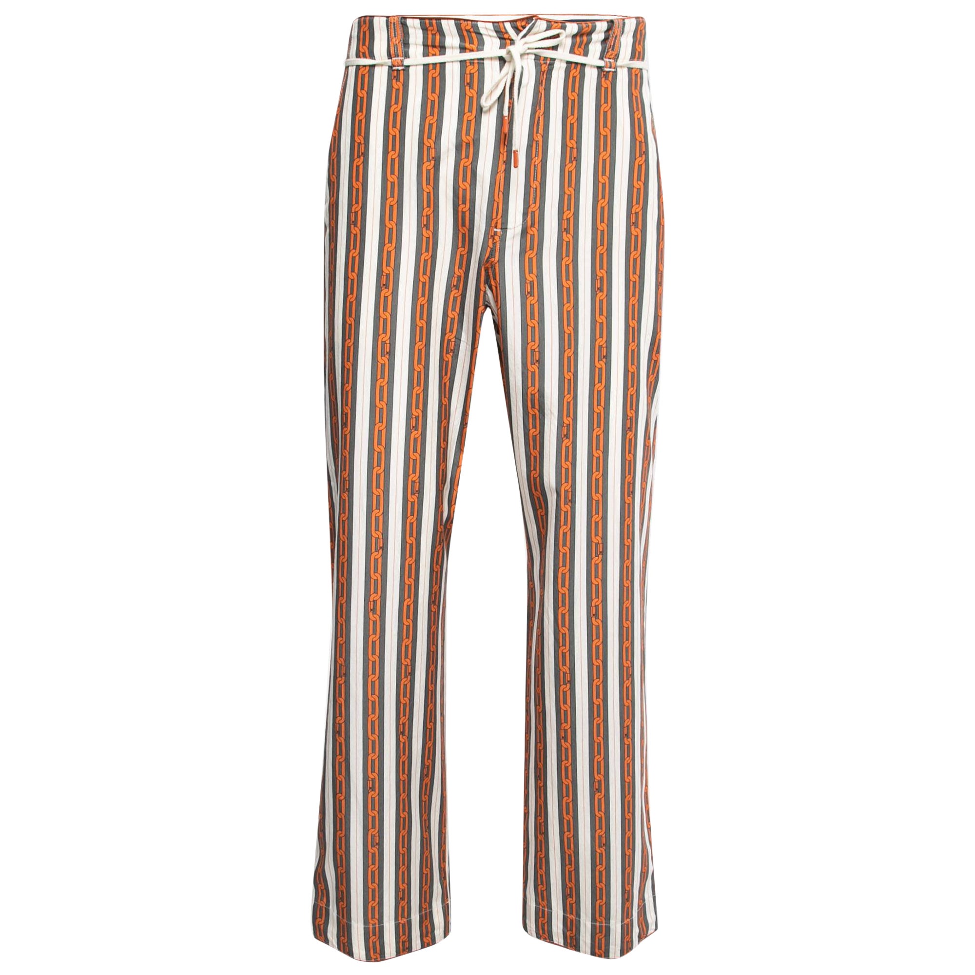 Louis Vuitton Print Pants - 11 For Sale on 1stDibs