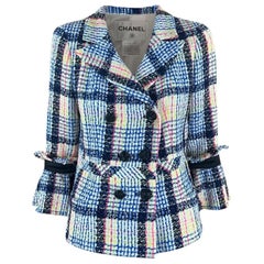 Chanel Signature Bow Detail Tweed Jacket