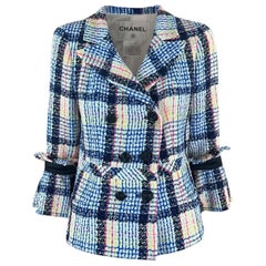 Chanel Signature Tweed-Jacke mit Schleife