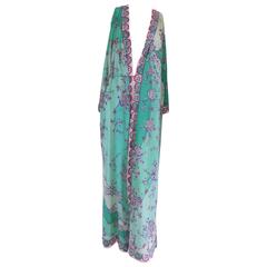 1980s Emilio Pucci for FR long jacket - Gown
